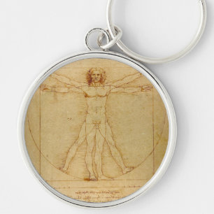 Vitruvianischer Mensch von Leonardo Da Vinci Schlüsselanhänger