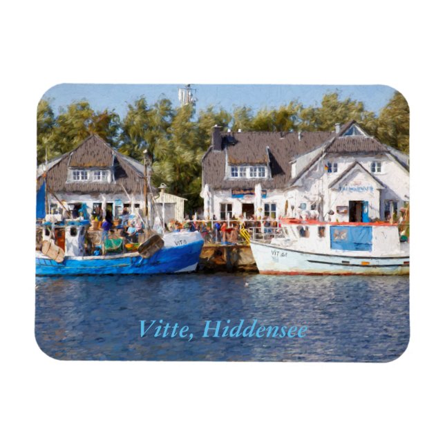 Vitte, Hiddensee Magnet (Horizontal)