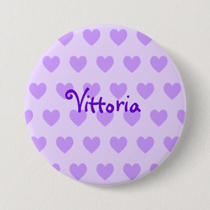 Vittoria im Lila Button