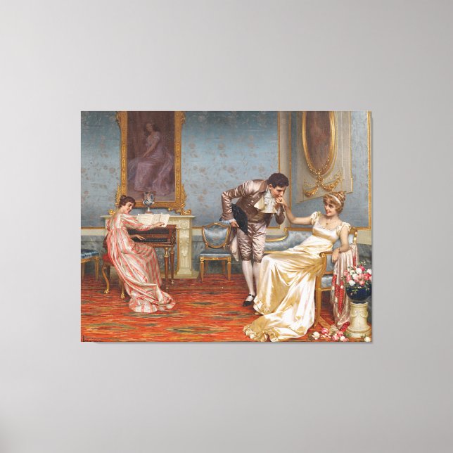 Vittorio Reggianini - The Suitour: Leinwand Art Pr (Vorderseite)
