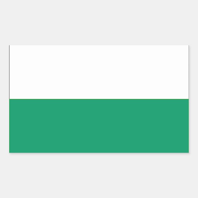 VIUR Aalten Flag Rechteckiger Aufkleber (Vorderseite)
