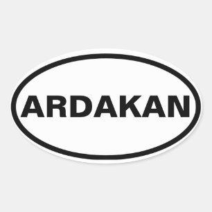 VIUR Ardakan Ovaler Aufkleber