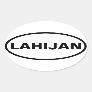VIUR Lahijan Ovaler Aufkleber