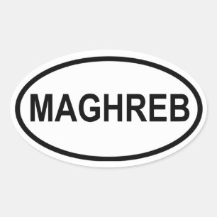 VIUR Maghreb Ovaler Aufkleber