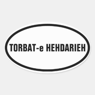 VIUR Torbat-e Heydarieh Ovaler Aufkleber