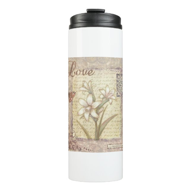 VIV20 Wort 1 Love.tif Thermosbecher (Vorderseite)