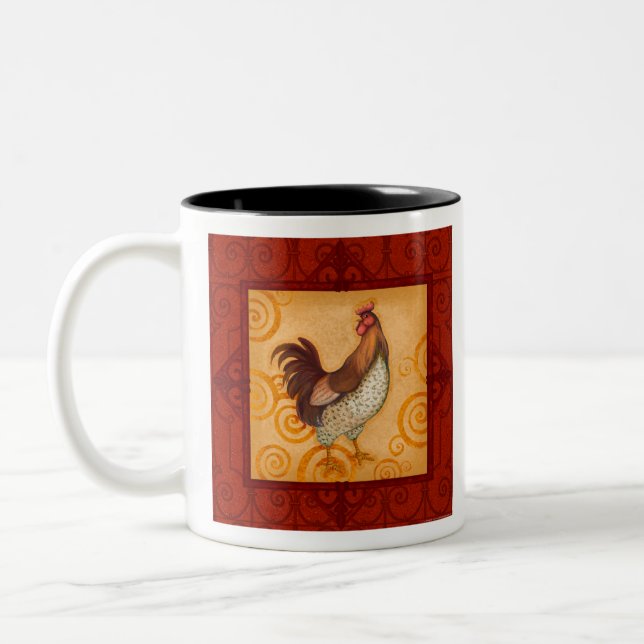 VIV56 Hahn 4.tif Zweifarbige Tasse (Links)