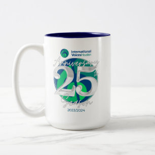 VIV Mug du 25e anniversaire - Deux tons - Marine