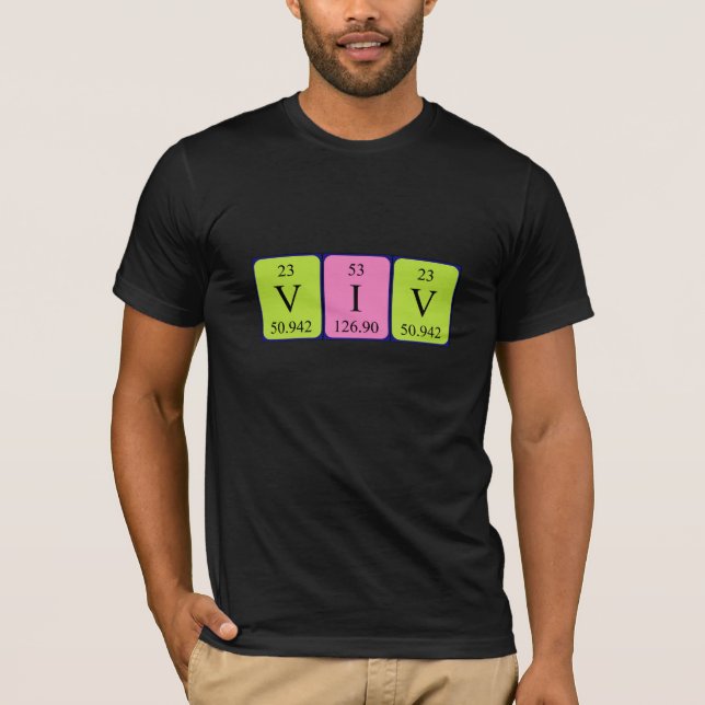 Viv Periodenname Shirt (Vorderseite)
