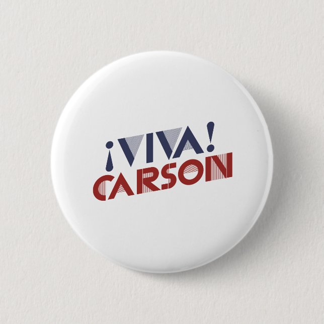 Viva Carson 2016 Button (Vorderseite)