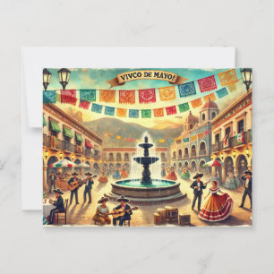 Viva Cinco de Mayo Postkarte