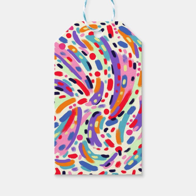 Viva Colors! Geschenkanhänger (Vorderseite)
