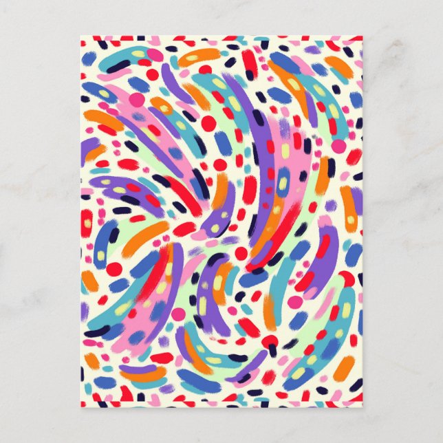 Viva Colors! Postkarte (Vorderseite)