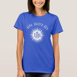 Viva Cristo Rey katholische Cristeros-Geschenk T-Shirt