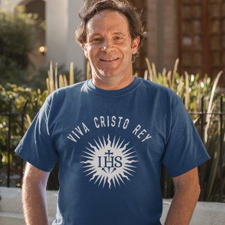 Viva Cristo Rey katholische Cristeros-Geschenk T-Shirt