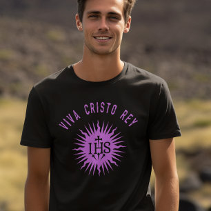 Viva Cristo Rey katholische Cristeros-Geschenk T-Shirt