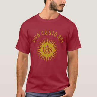 Viva Cristo Rey Katholische Cristeros T-Shirt