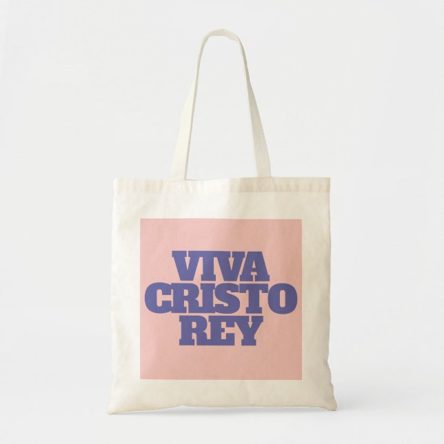 Viva Cristo Rey Tasche (Vorne)