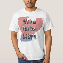 Viva Cuba Libre Grunge 4 TShirt