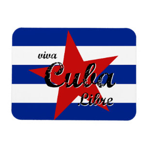 Viva Cuba Libre, Havanna, Fidel Castro, Che Guevar Magnet