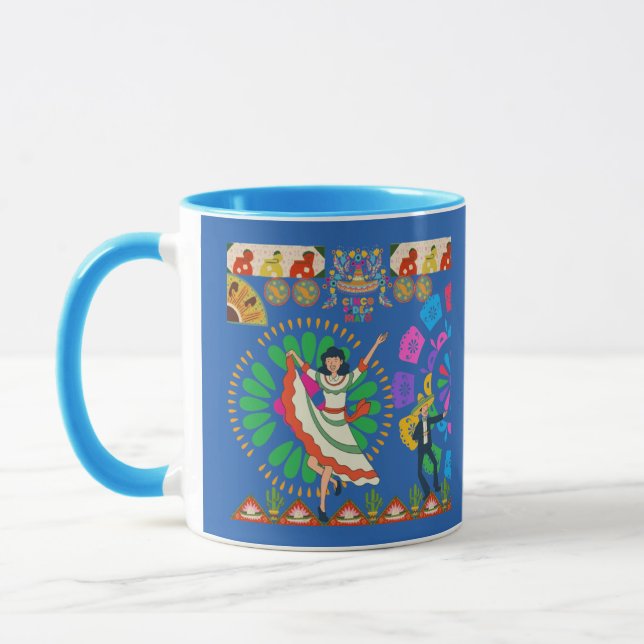Viva Fiesta Dreams blau Tasse (Links)