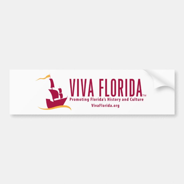 Viva Florida Autoaufkleber (Vorne)