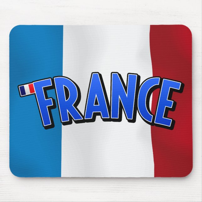 Viva Frankreich! Mousepad (Vorne)