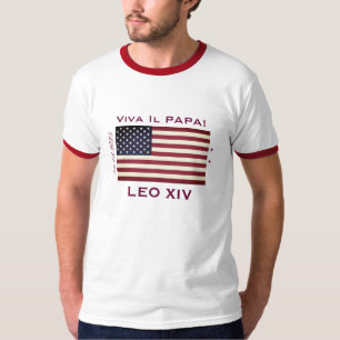 Viva Il Papa Papa LEO XIV T - Shirt der Männer