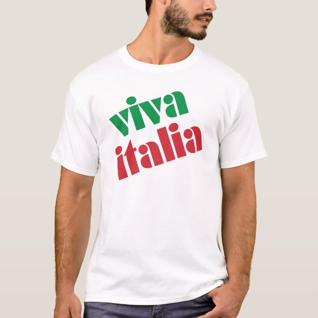 Viva Italien T-Shirt (Vorderseite)