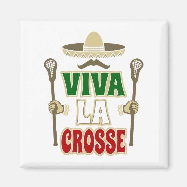 VIVA LA CROSSE MAGNET (Vorne)