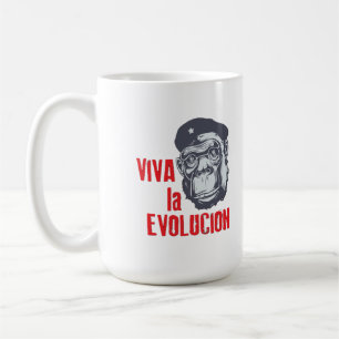 "Viva la Evolucion" (Lange Evolution). Kaffeetasse
