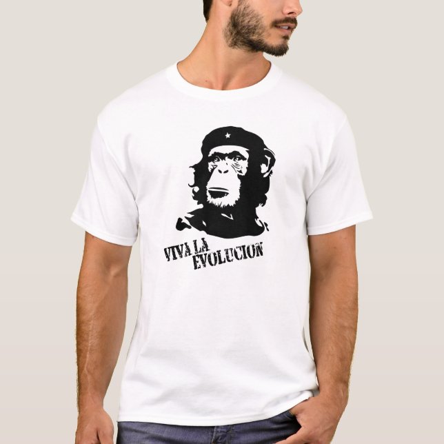 Viva La Evolucion - Simian T-Shirt (Vorderseite)