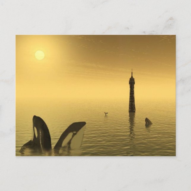 Viva La France Postkarte (Vorderseite)