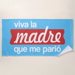 Viva la madre que me parió strandtuch