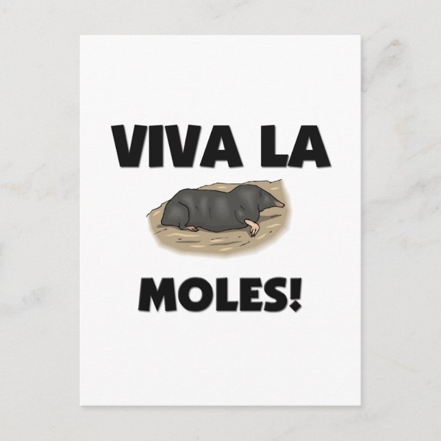 Viva La Moles Postkarte (Vorderseite)