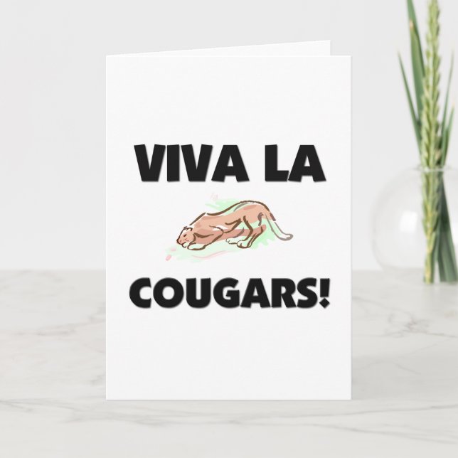 Viva La-Pumas Karte (Vorderseite)