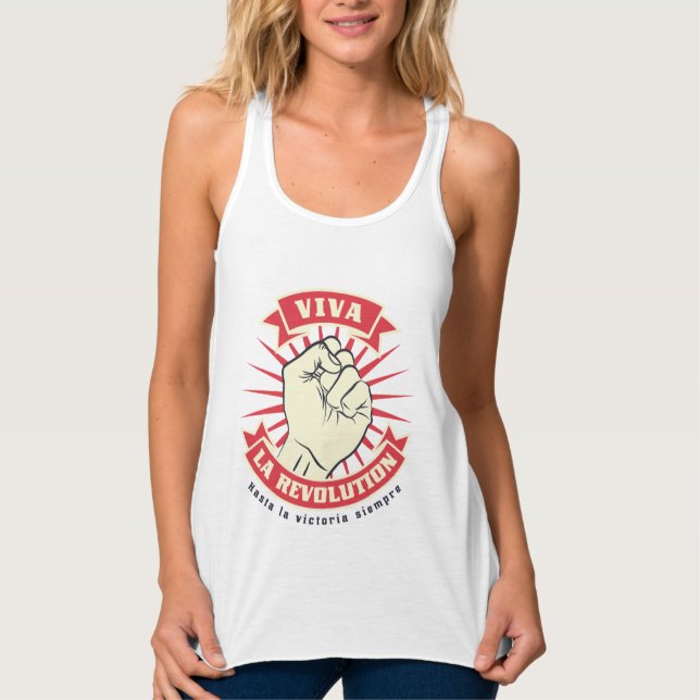 Viva-La-Revolution Tank Top (Vorderseite)