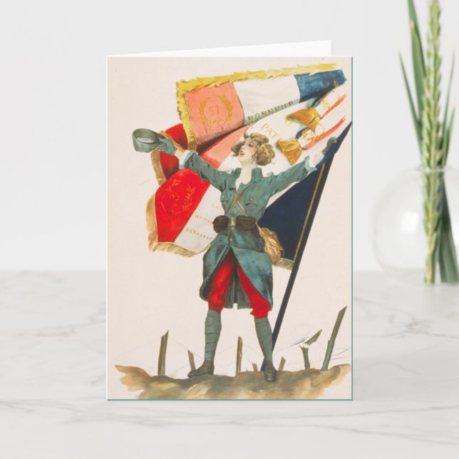 Viva La-Sieg - Vintages Plakat Karte (Vorderseite)