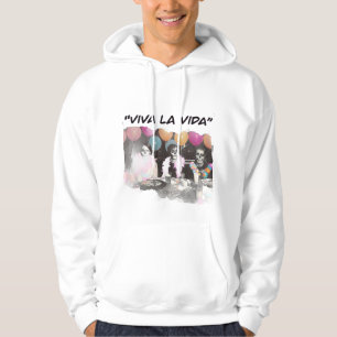 Viva La Vida Skeleton Party Kapuzenpullover für Mä Hoodie