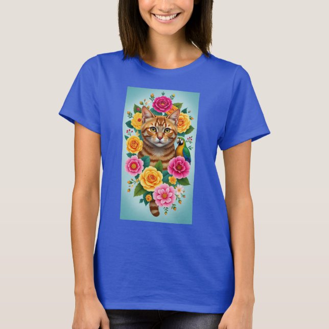VIVA LA VIDA TIGER CAT T-Shirt (Vorderseite)
