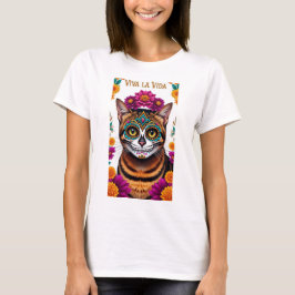 VIVA LA VIDA TIGER KATZE T-Shirt