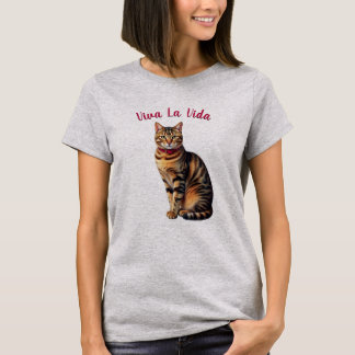 VIVA LA VIDA TIGERKATZE T-Shirt