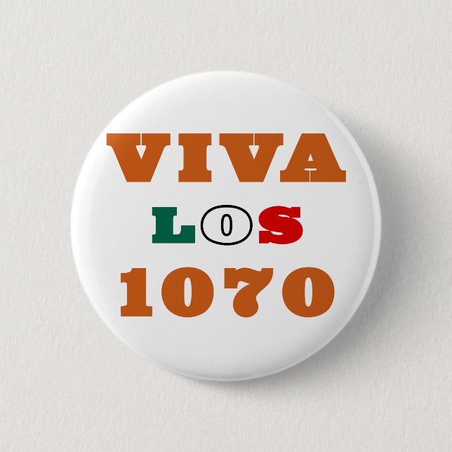 Viva Los 1070 Button (Vorderseite)