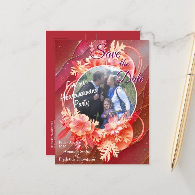 Viva Magenta 2023 Ankündigung Postkarte (Vorderseite/Rückseite Beispiel)