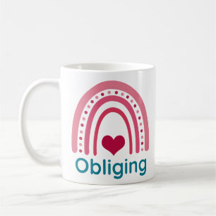 Viva Magenta Boho Rainbow Kaffeetasse