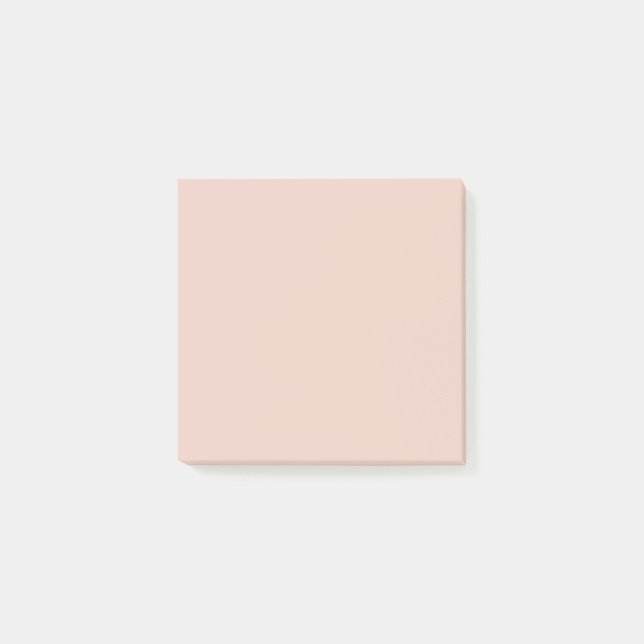 Viva Magenta Collection: Helles Dogwood Post-it Klebezettel (Vorderseite)