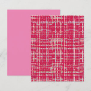 Viva Magenta Twisted Kariertes Scrapbook