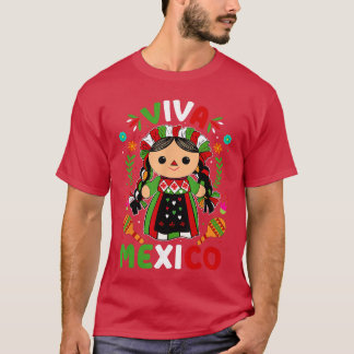 Viva Meico Meican Independence Day s Women Girls f T-Shirt