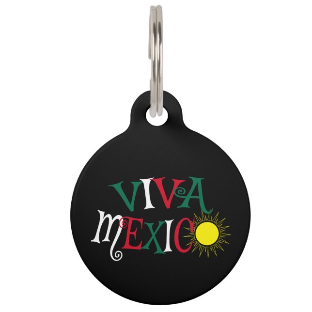 Viva Mexico Haustiermarke (Vorderseite)