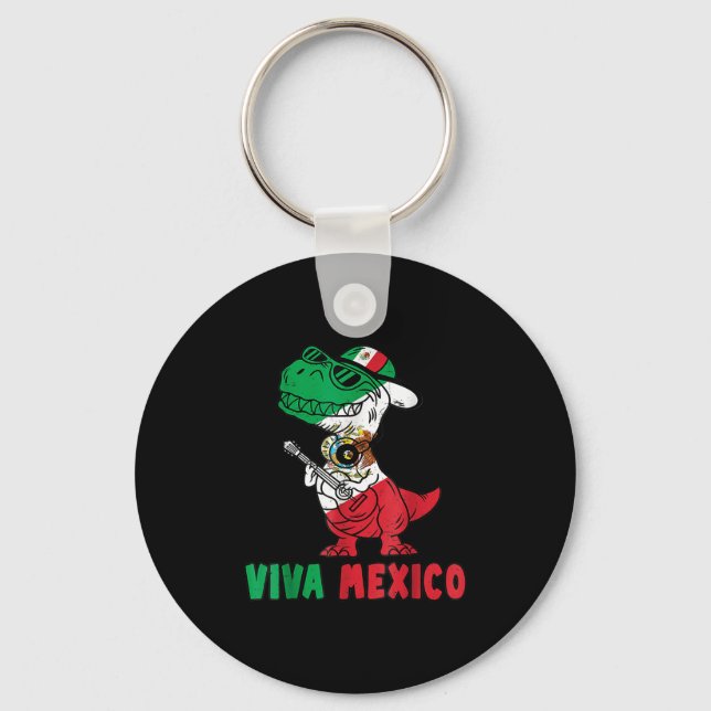 Viva Mexico Kids Independence Day Funny Dance Mexi Schlüsselanhänger (Vorderseite)